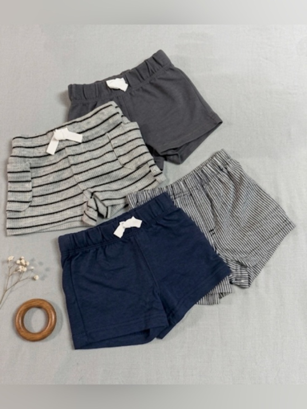 Carter's 4-Pack Baby Shorts Set 3 Months NWOT